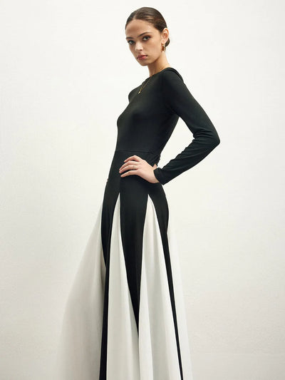 Flowing Chiffon Maxi Dress