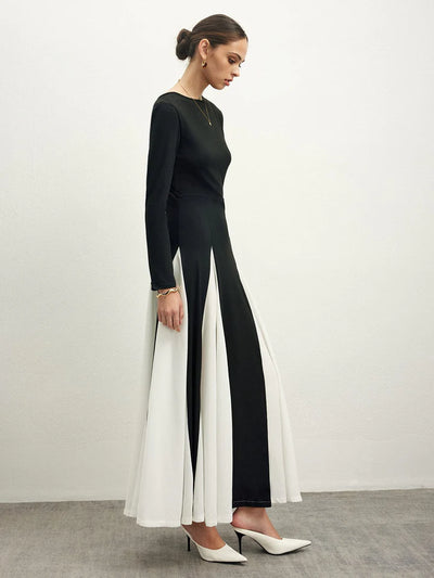 Flowing Chiffon Maxi Dress