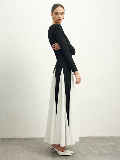Flowing Chiffon Maxi Dress