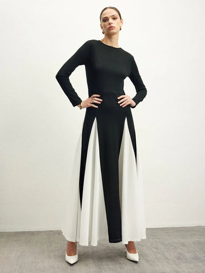 Flowing Chiffon Maxi Dress